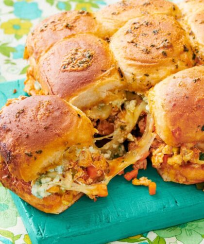 pioneer woman buffalo chicken sliders