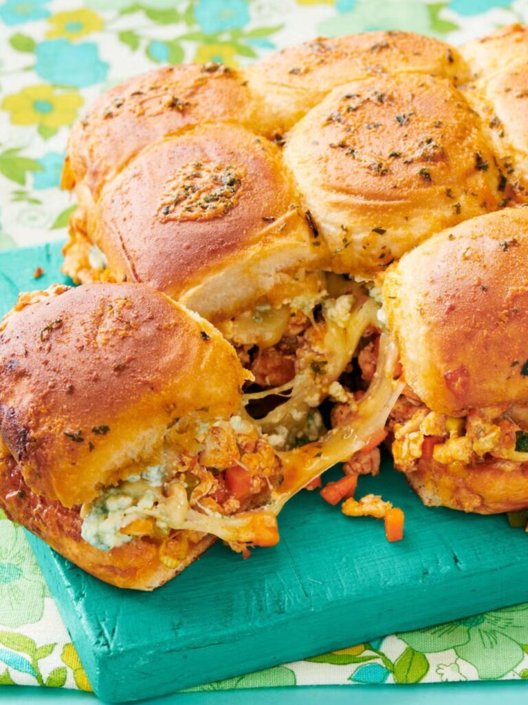 Pioneer Woman Buffalo Chicken Sliders