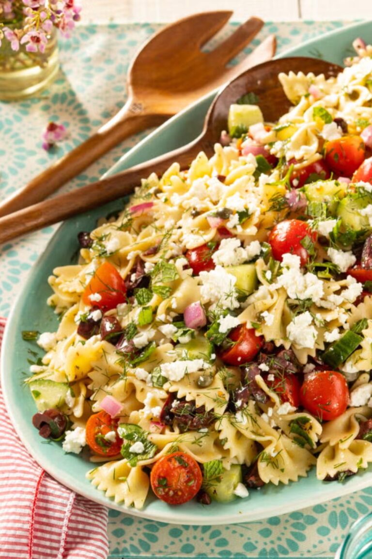 Pioneer Woman Greek Pasta Salad The Pioneer Kitchen 3393