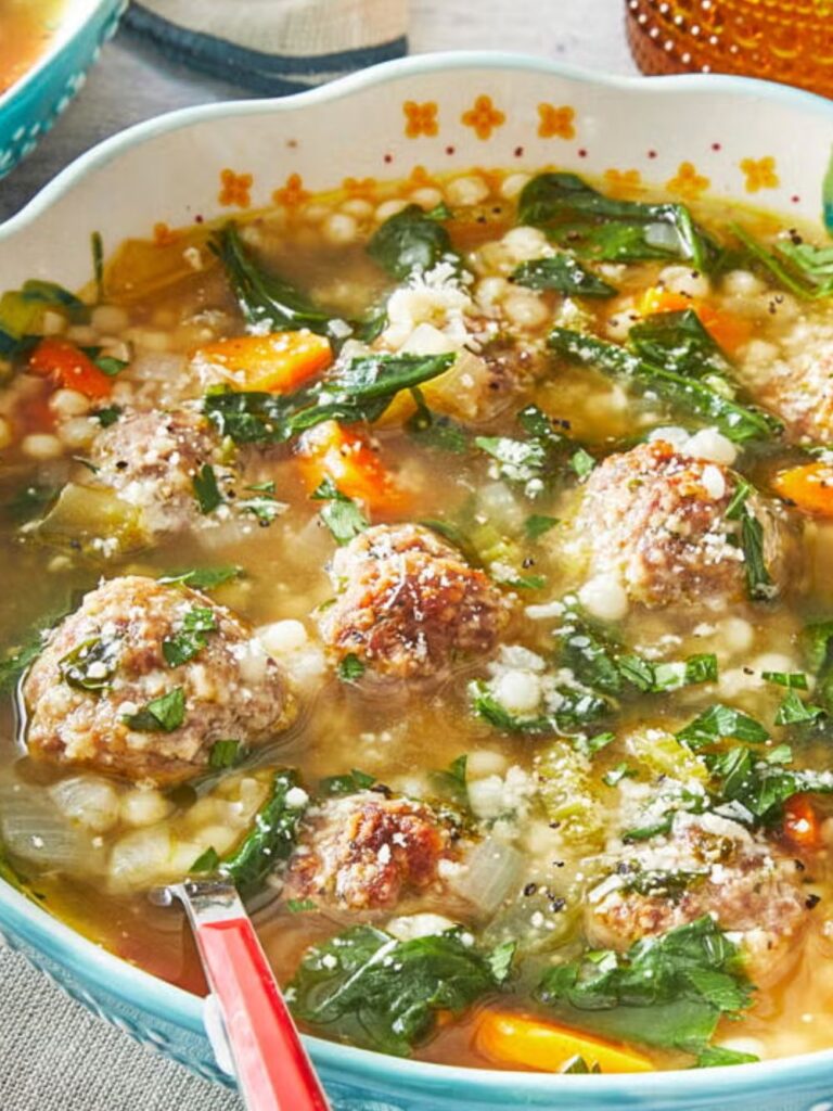 Pioneer Woman Italian Wedding Soup​