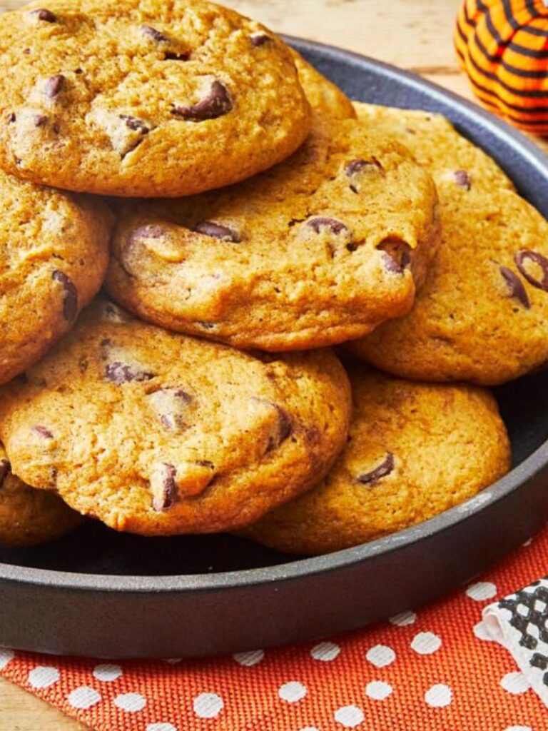 Pioneer Woman Pumpkin Chocolate Chip Cookies