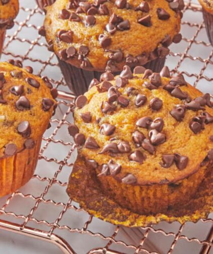 Pioneer Woman Pumpkin Chocolate Chip Muffins