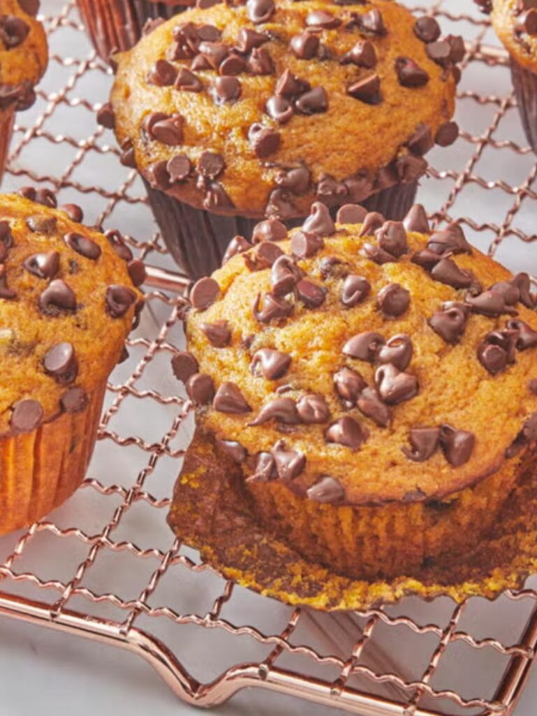 Pioneer Woman Pumpkin Chocolate Chip Muffins