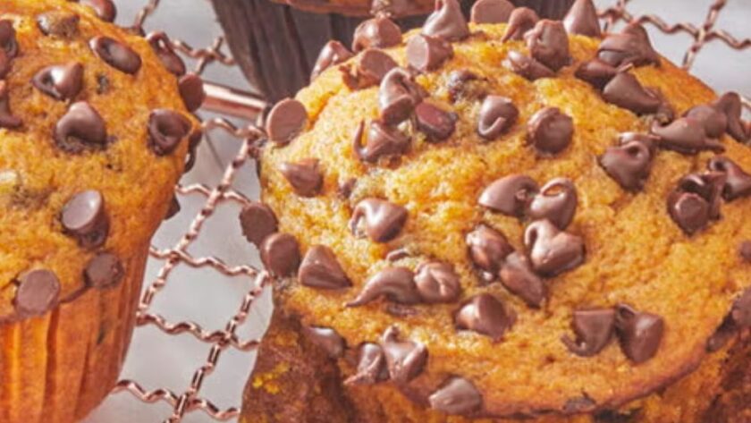 Pioneer Woman Pumpkin Chocolate Chip Muffins