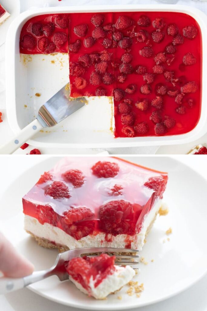 Pioneer Woman Raspberry Pretzel Jello Salad​