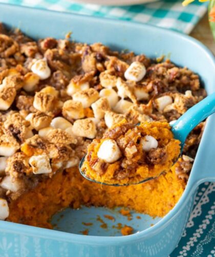 Pioneer Woman Sweet Potato Casserole with Marshmallows