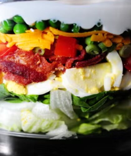 Pioneer Woman​ 7 Layer Salad