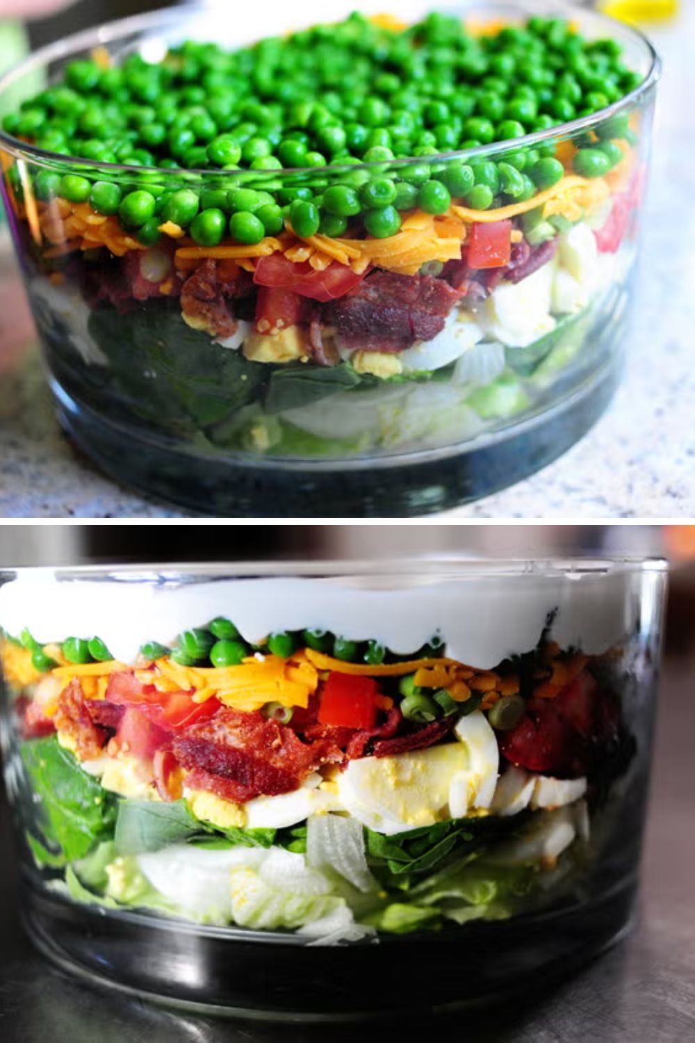 Pioneer Woman​ 7 Layer Salad