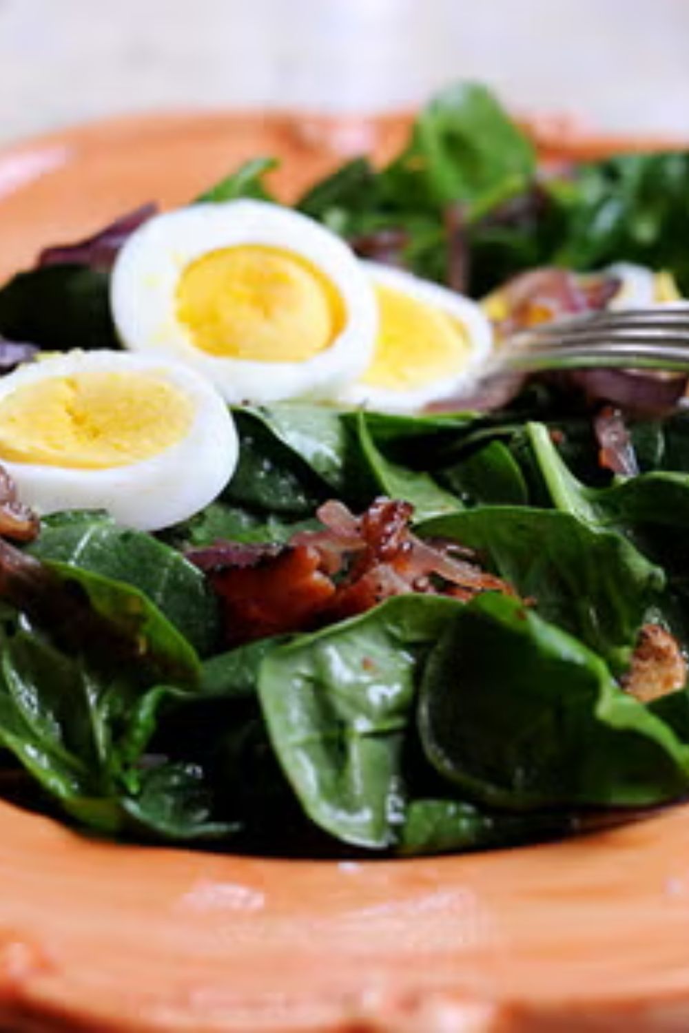 Pioneer Woman​ Spinach Salad With Warm Bacon Dressing