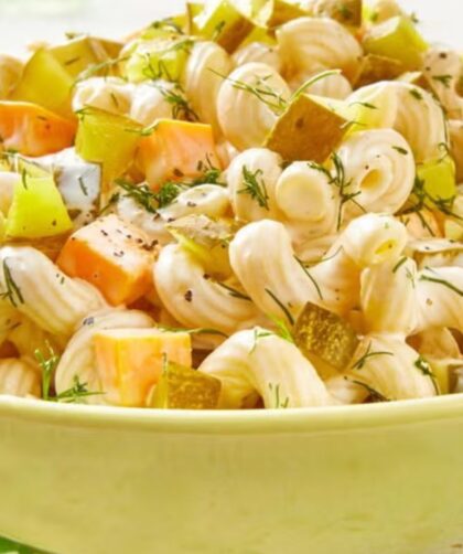 pioneer woman dill pickle pasta salad