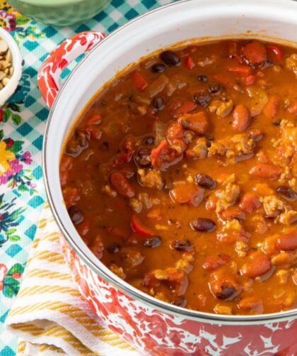 pioneer woman pumpkin chili​