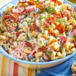 pioneer woman​ bacon ranch pasta salad