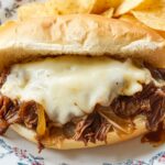 Slow Cooker Drip Beef Sandwiches