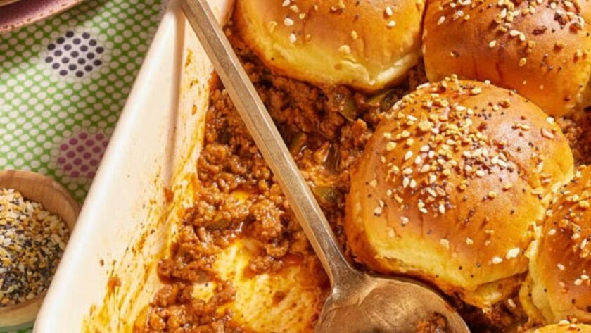 Leftovers Sloppy Joe Casserole