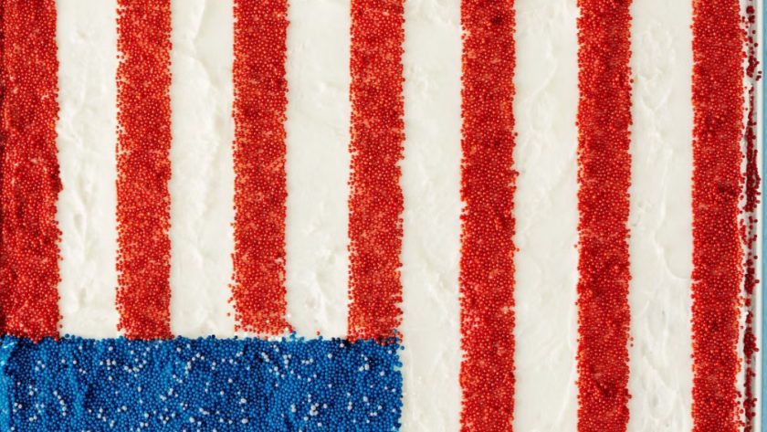 Pioneer Woman American Flag Cake