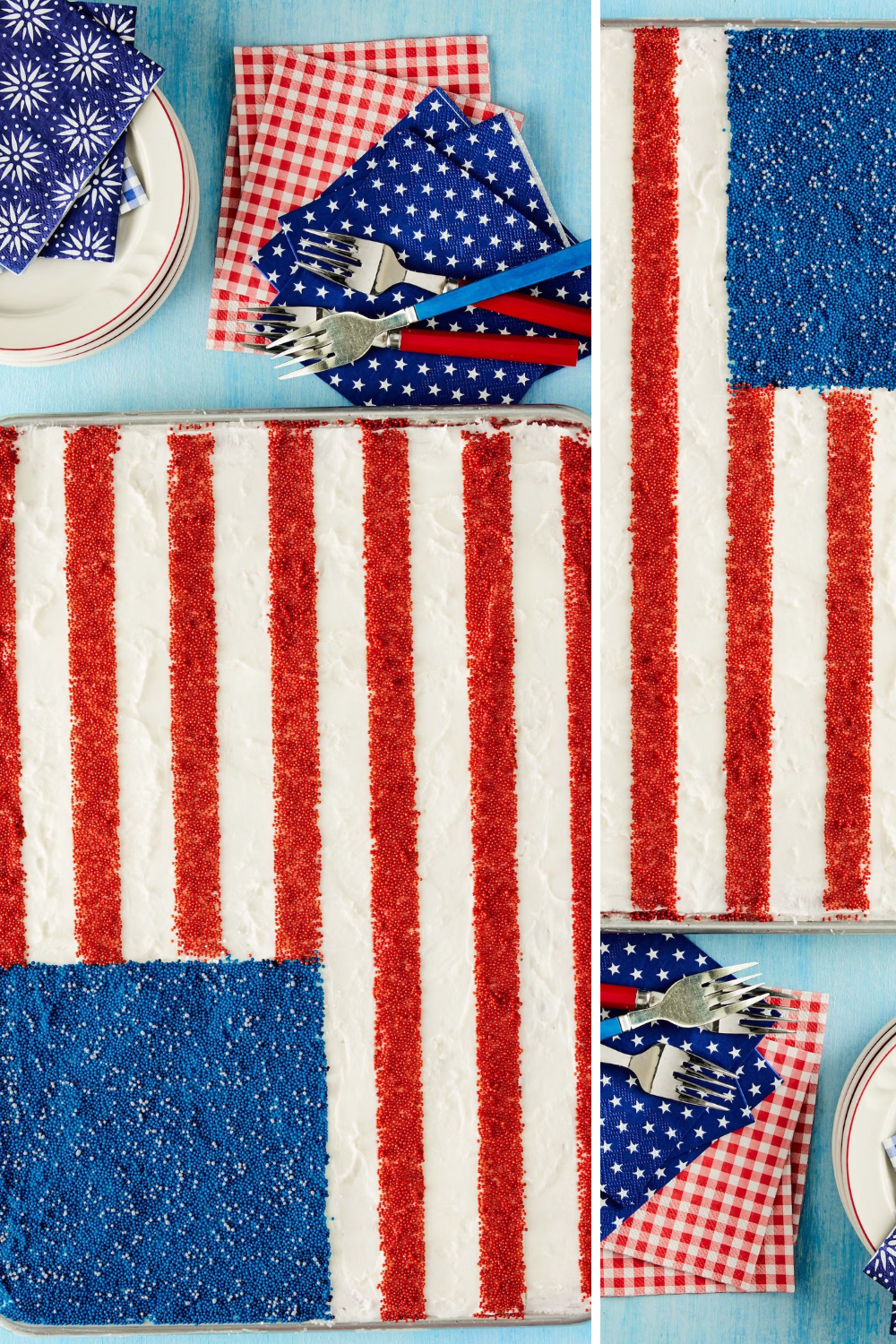 Pioneer Woman American Flag Cake