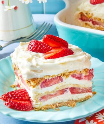 Pioneer Woman Strawberry Icebox Cake