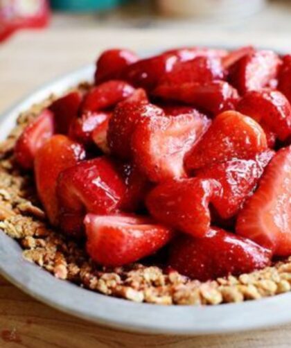 Pioneer Woman Strawberry Pretzel Pie