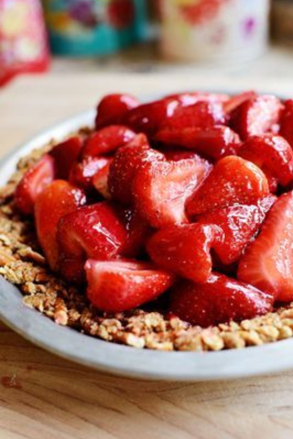 Pioneer Woman Strawberry Pretzel Pie