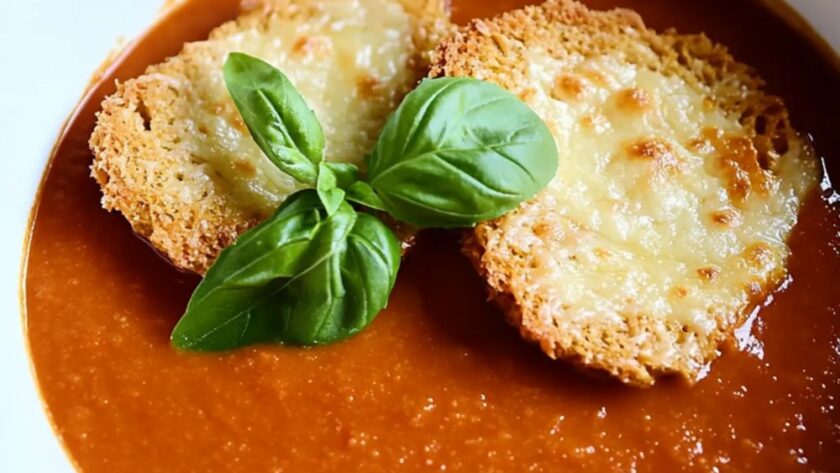 Pioneer Woman Tomato Soup with Parmesan Croutons