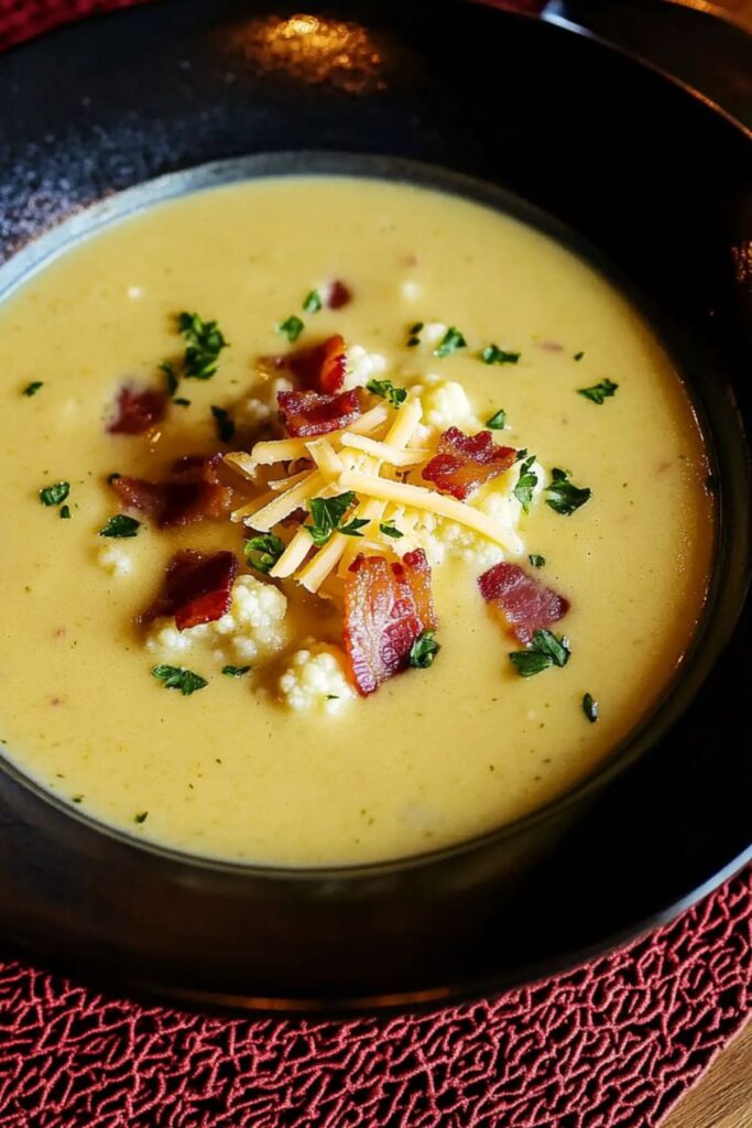 Pioneer Woman Cheesy Cauliflower Soup