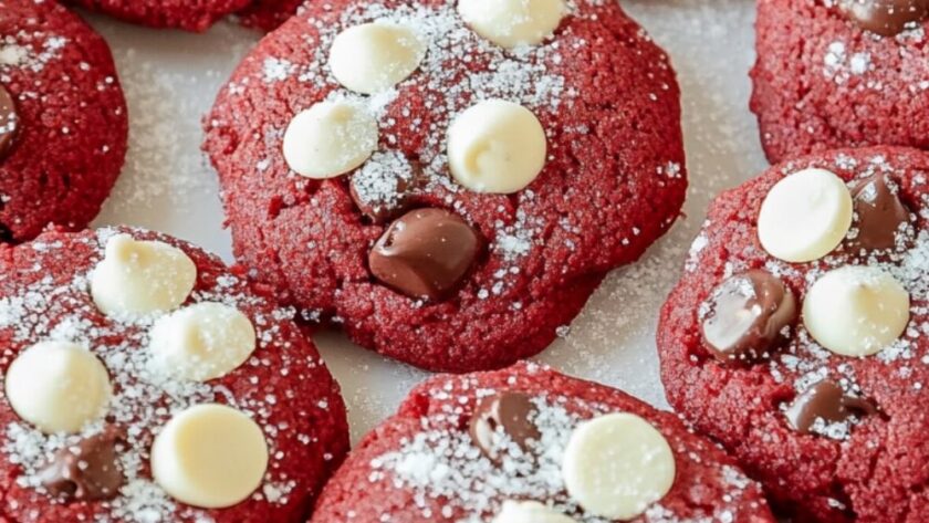 Red Velvet Cookies Recipe