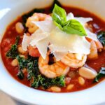 Poneer Woman Tuscan Bean Soup with Shrimp