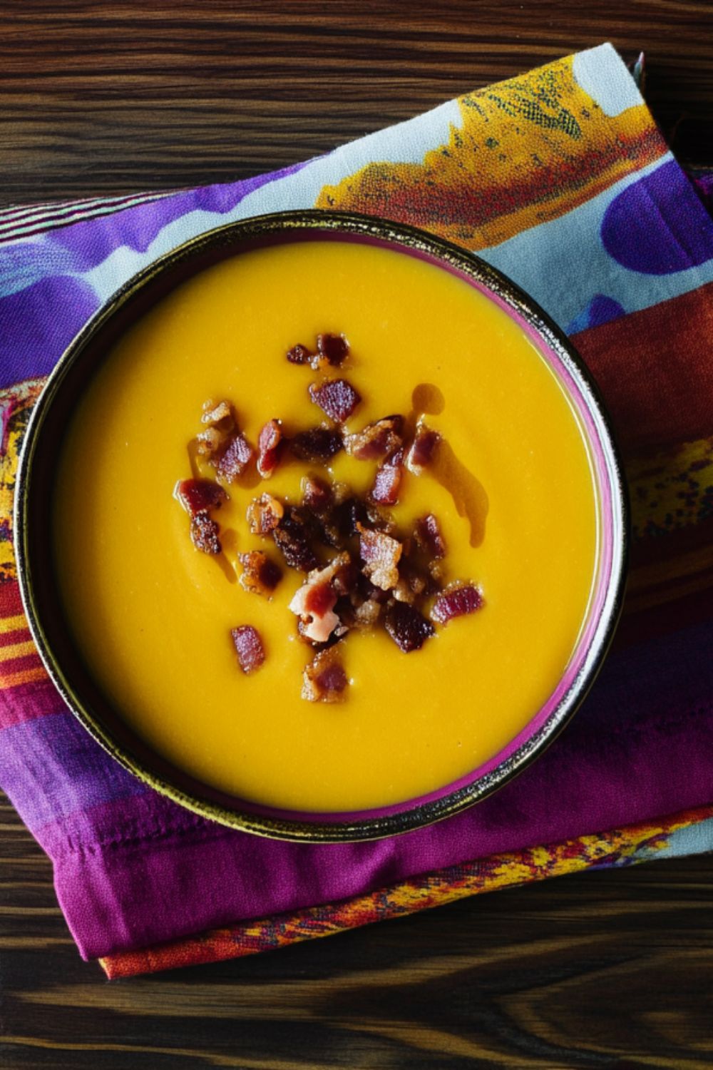 Pioneer Woman Butternut Squash Soup with Bacon