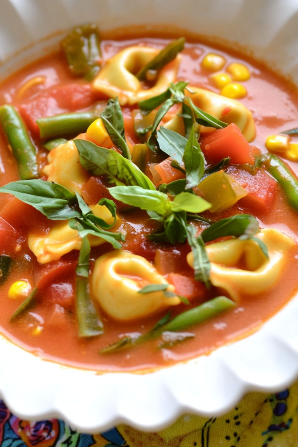 Pioneer Woman Veggie Tortellini Soup