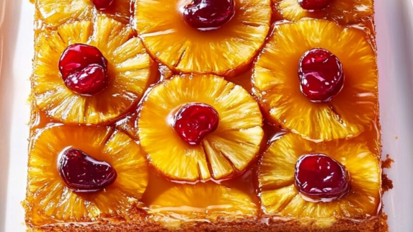 Pineapple Upside Down Cake