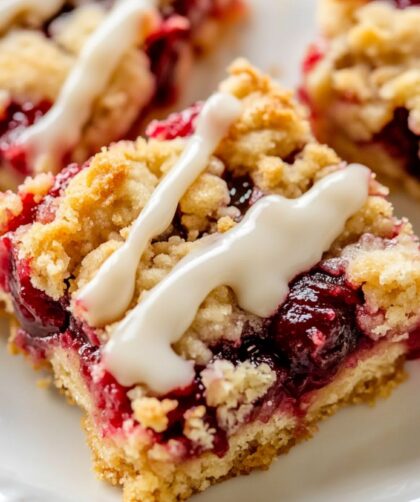 Cherry Pie Cookie Bars