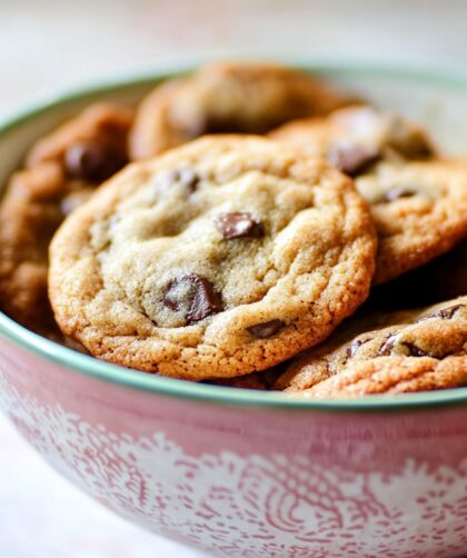 Malted Chocolate Chip Cookies