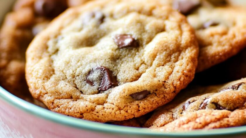 Malted Chocolate Chip Cookies