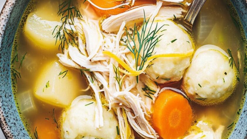 Pioneer Woman Roasted Chicken Matzo Ball Soup