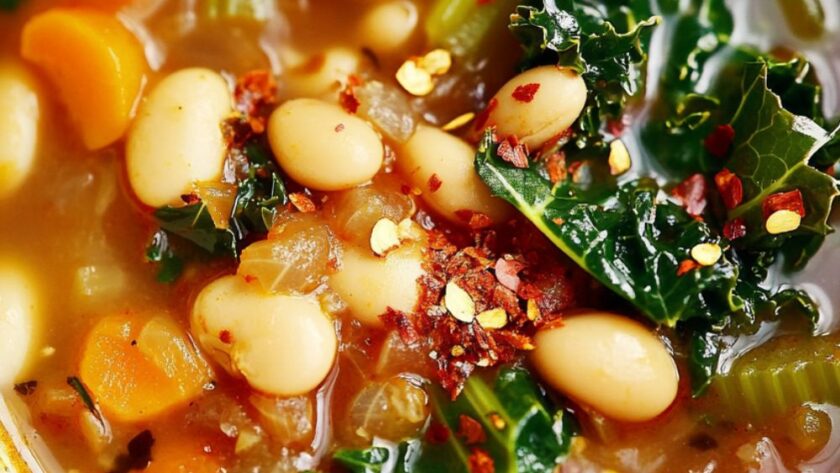 Pioneer Woman White Bean and Kale Soup